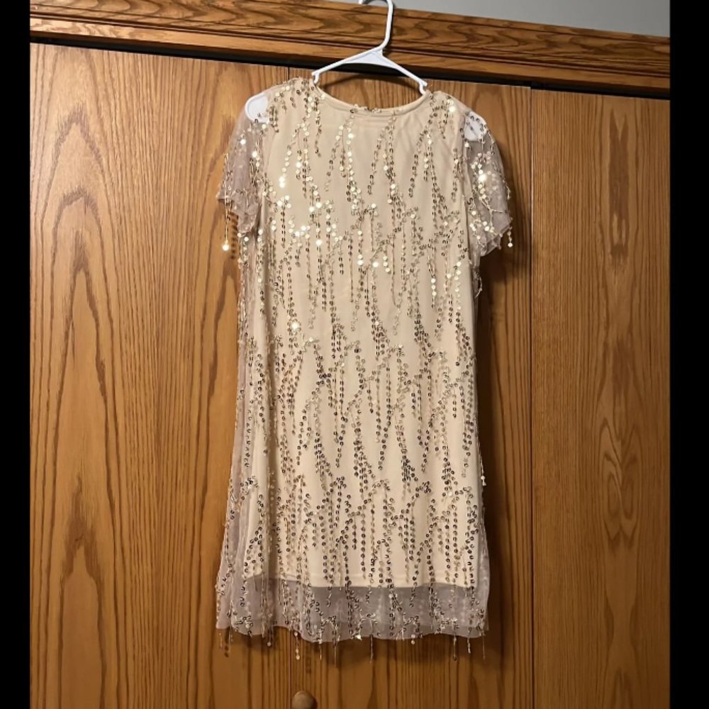 rose gold dress
